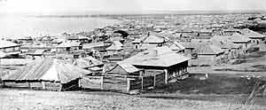 Вид города Кокчетава в начале 1900-х годов